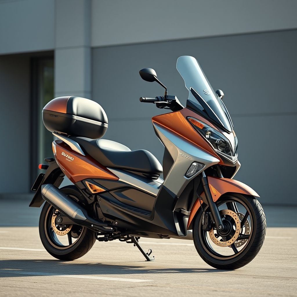 ใหม่ New Suzuki Burgman Street 125 2025-2026 ราคา ซูซูกิ เบิร์กแมน สตรีท ตารางผ่อน-ดาวน์